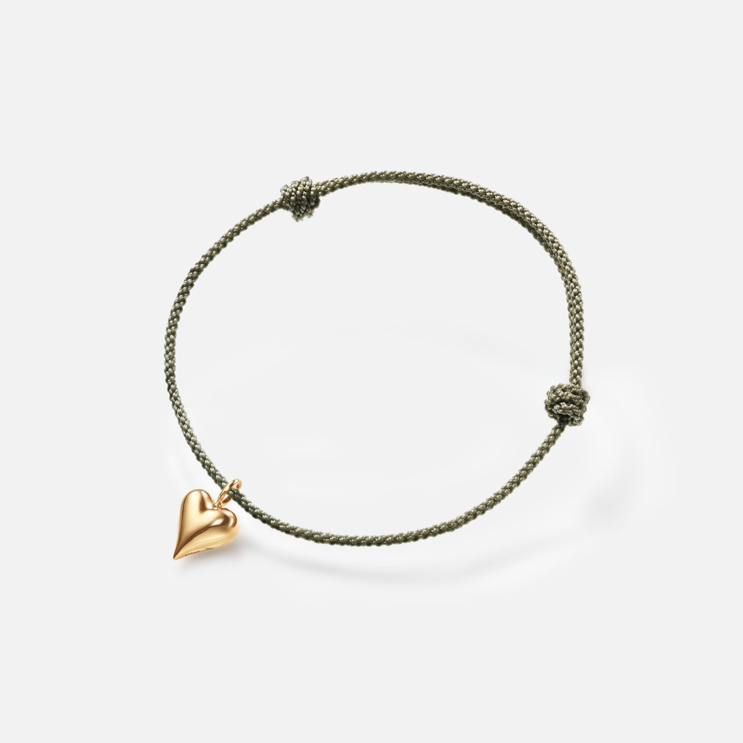 Connected Heart string bracelet