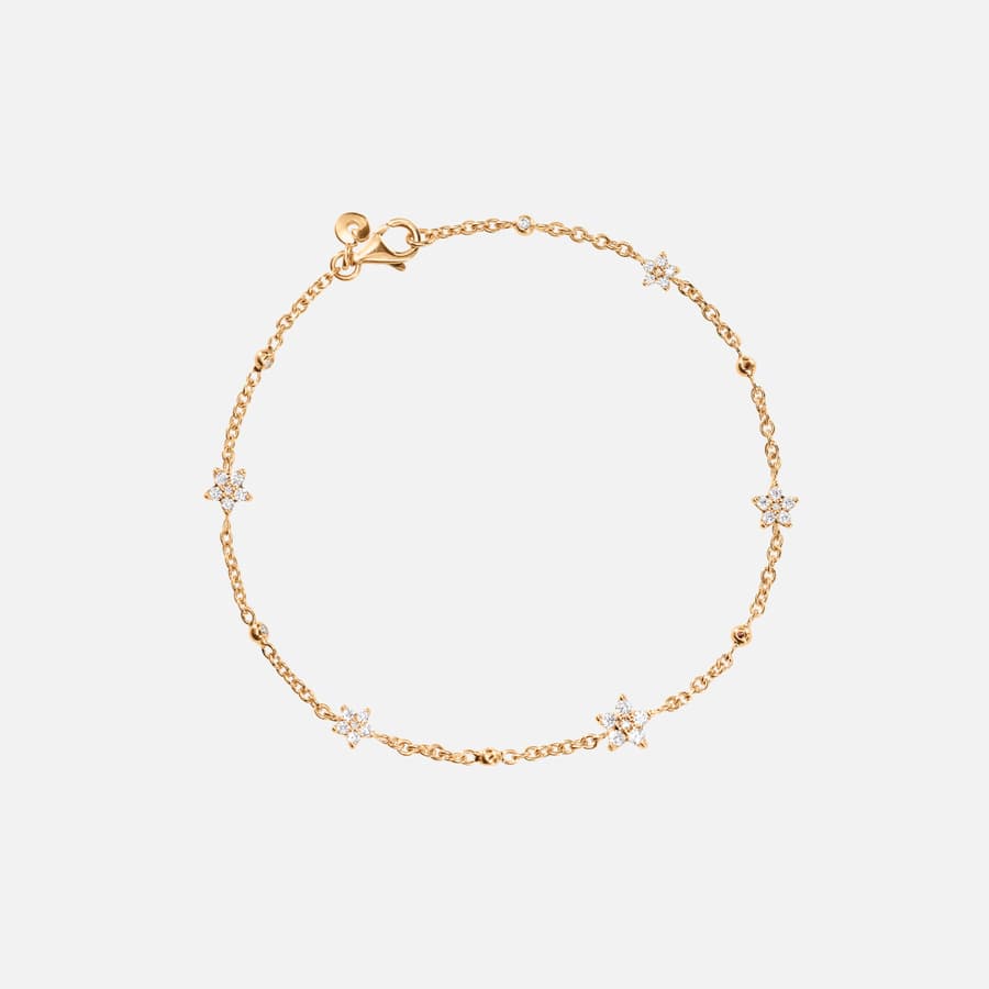 Shooting Stars Bracelet in Gold with Diamonds | Ole Lynggaard